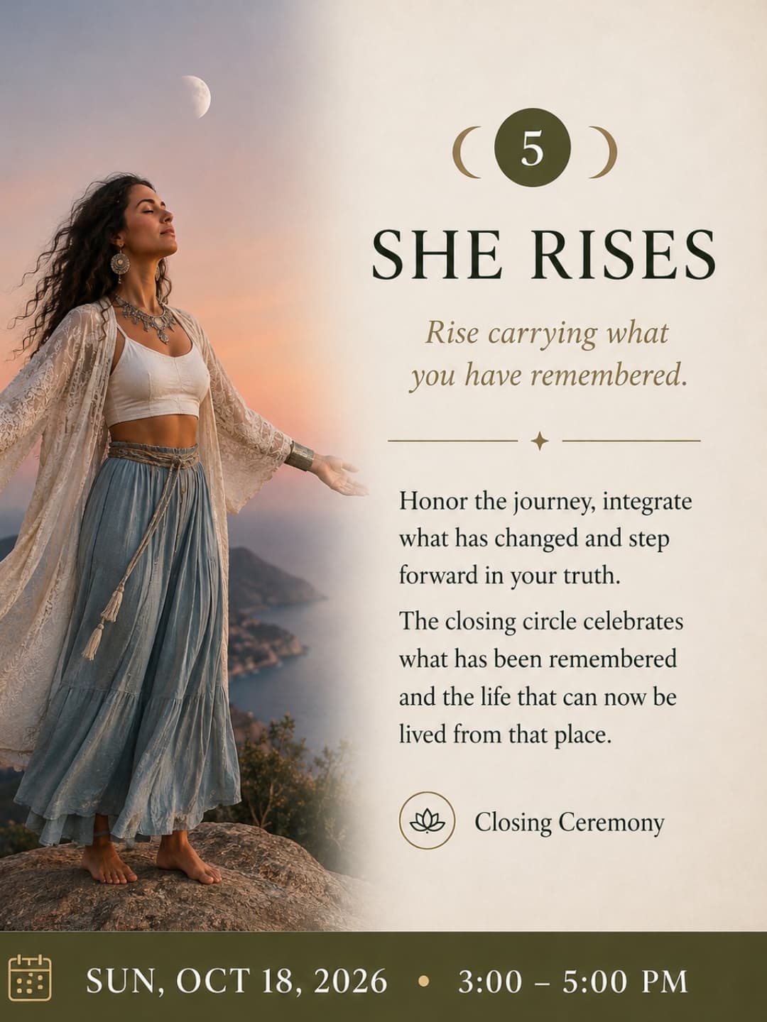 She Rises · She Remembers