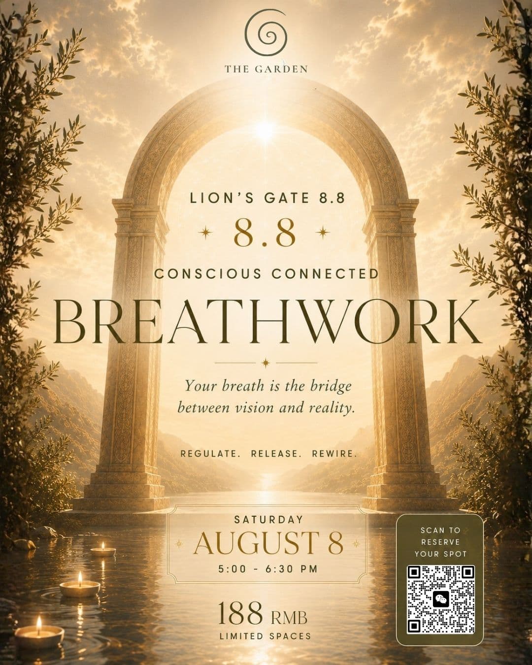 Lion's Gate 8.8: Conscious Connected Breathwork for Manifestation