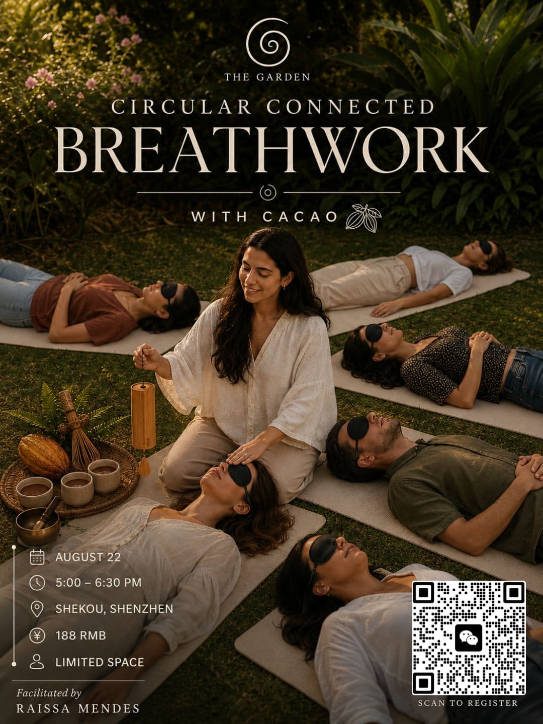 Circular Connected Breathwork & Cacao