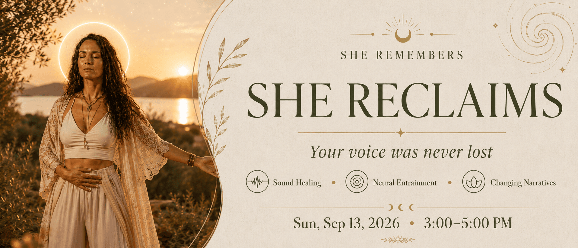She Reclaims · Sacred Feminine Journey to Remember · Shekou, Shenzhen